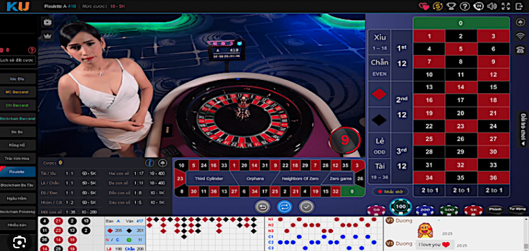 Roulette KUBET – Bánh Xe Mang Lại May Mắn Cho Cược Thủ Kubet77